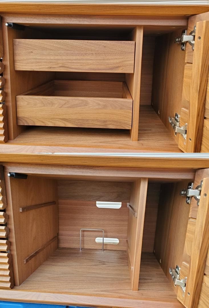 C142 　カリモク150幅　ソリッドボード（TV台）　QT5037R