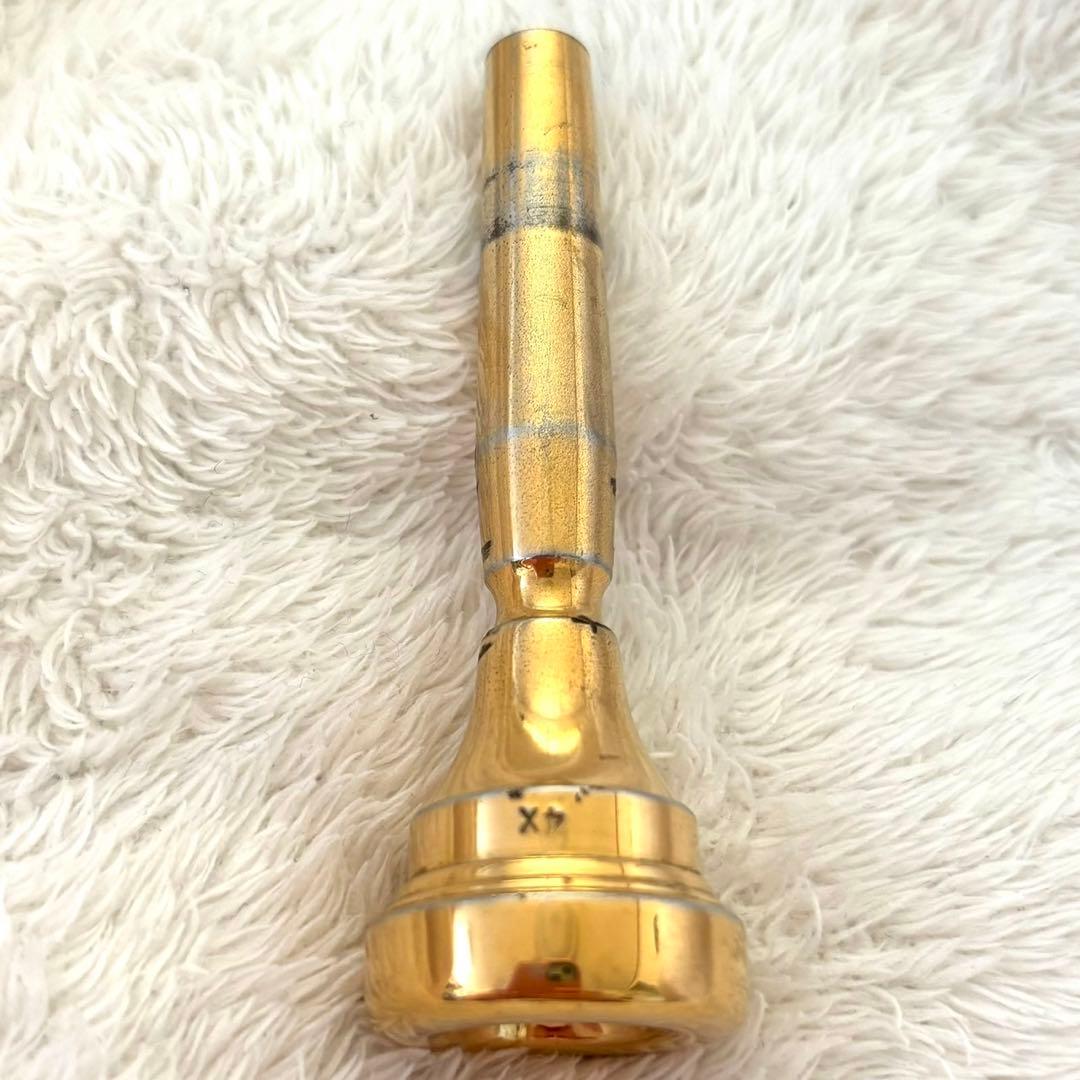 希少　Denis Wick DW4882 4X 金メッキトランペットマウスピース
