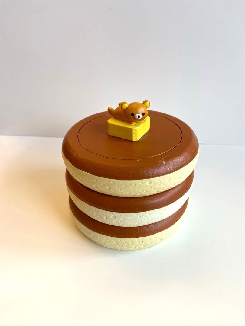 ★レア・希少　サンエックス　リラックマ　小物入れ　ホットケーキ