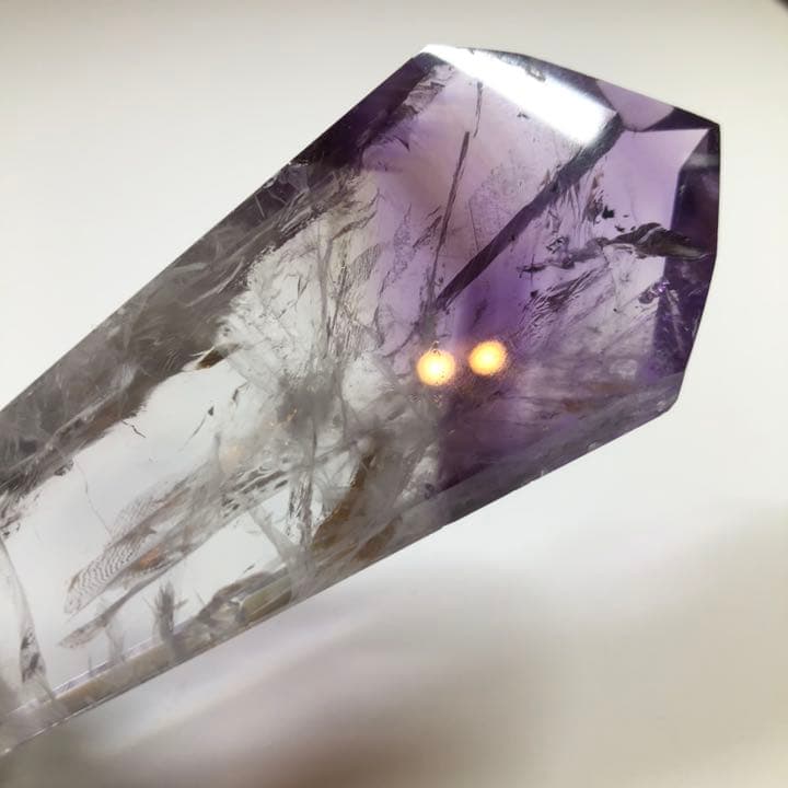 ロマネシュ鉱入りアメジスト　ワンド