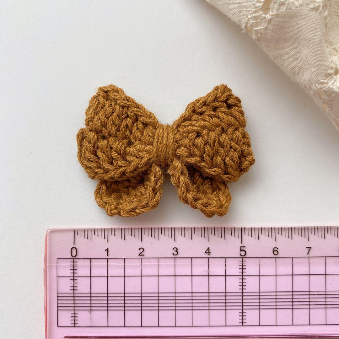 ❁リボンモチーフ2❁ ベビーヘアピン　ベビーヘアクリップ　ベビーヘアゴム