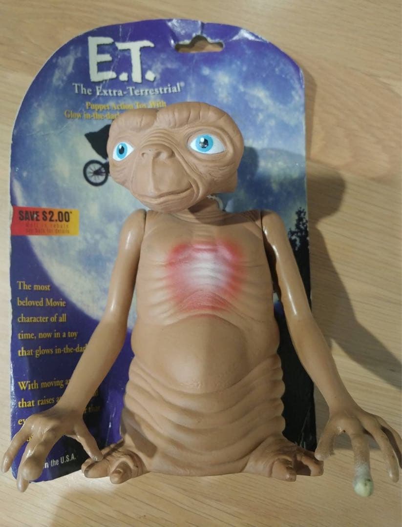 新品·1996年·アメリカ製!映画”ET“フィギュア