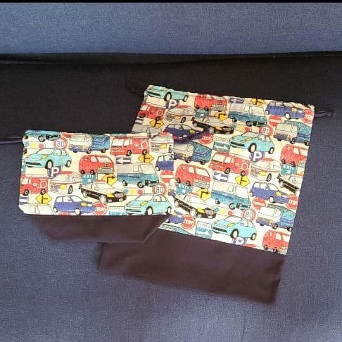 8100円→7000円車クレヨンタッチ白＆水色！！８点セット！