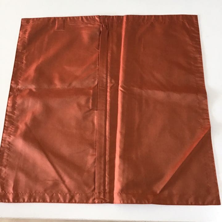 ジム・トンプソン　シルク　クッションカバー(象柄×無地) 新品