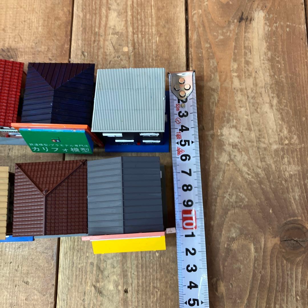 3F ジオラマ用 住宅・店舗建物模型 まとめ売り Nゲージサイズ ストラクチャー
