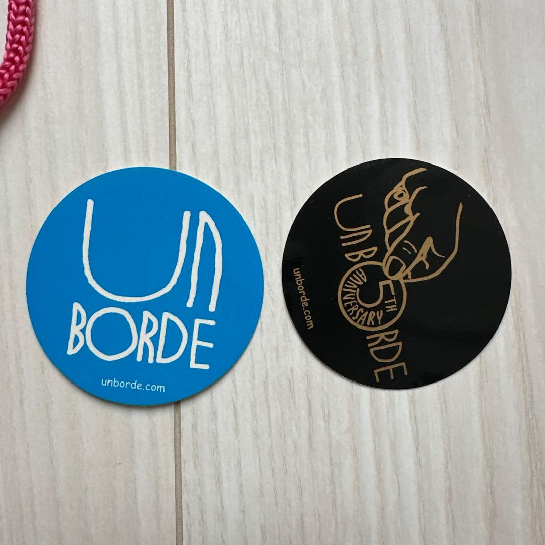 unBORDE アンボルデ　Tシャツ　　缶バッジ　ナップザック等