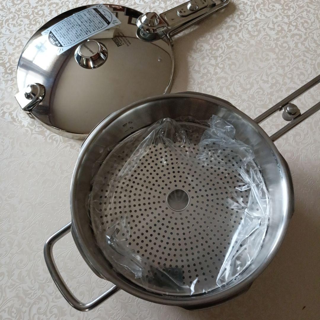 タッパーウェア　パーフェクトキッチン圧力鍋３Ｌ