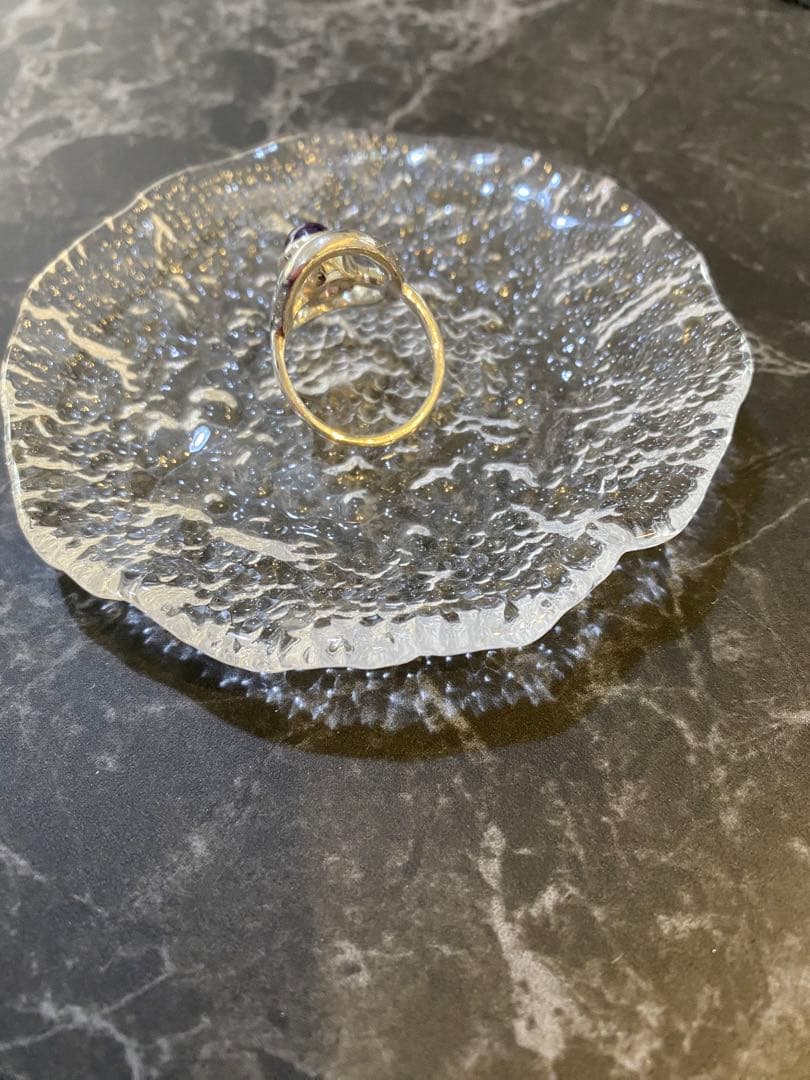 ハンドメイド　シルバーリング　アメジスト