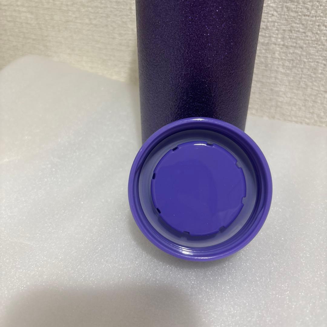 スターバックス ハロウィン2025ステンレスボトルグリッターパープル444ml