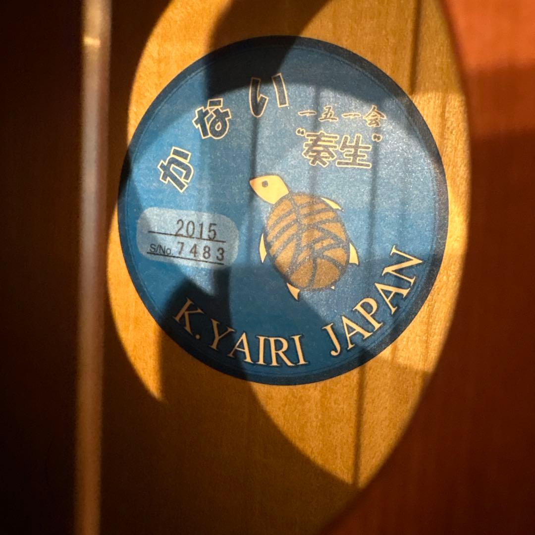 【美品】K.Yairi 奏生 カナイ 一五一会 ウクレレ ギター　2015年製