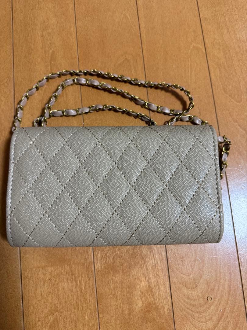 CHANEL ノベルティ チェーンショルダーバック チェーンウォレット