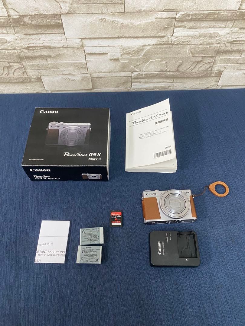 【美品】Canon PowerShot G9 X Mark II