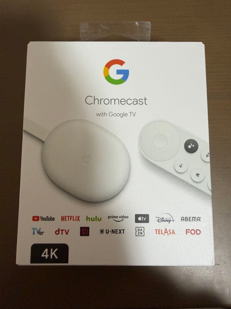 【美品】Chromecast with Google TV 4K