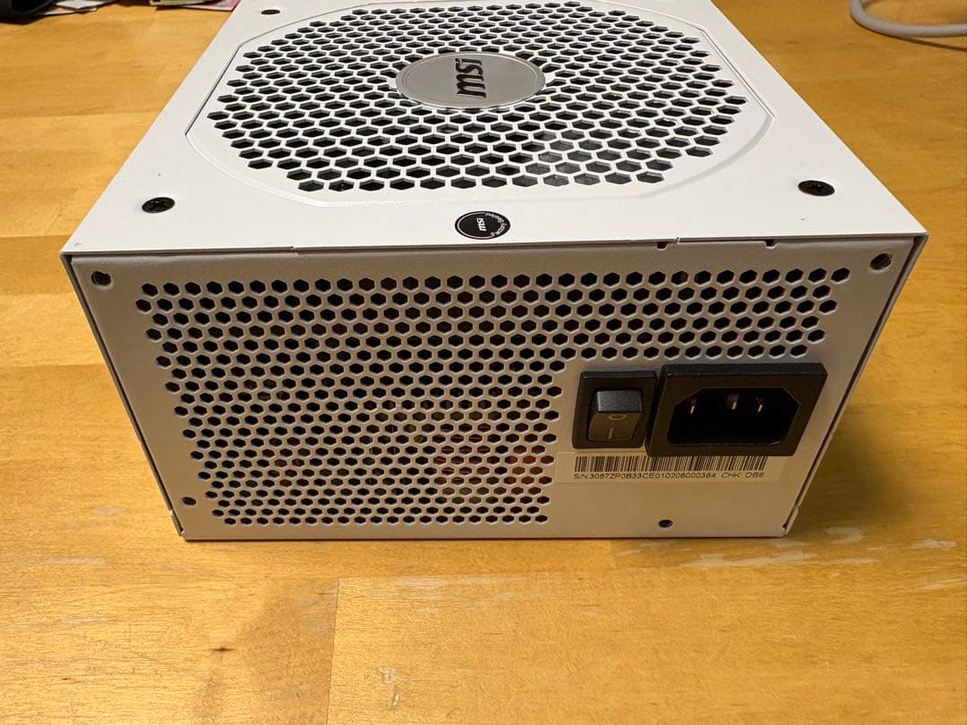 【yamagichi】様　MSI MPG A750GFWHITE 80PLUSG