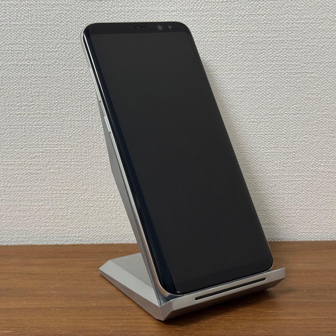 Samsung Galaxy S8+ アークティックシルバー SCV35