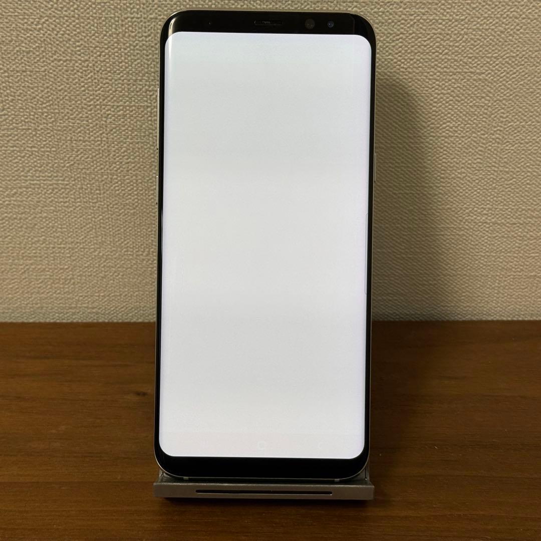 Samsung Galaxy S8+ アークティックシルバー SCV35