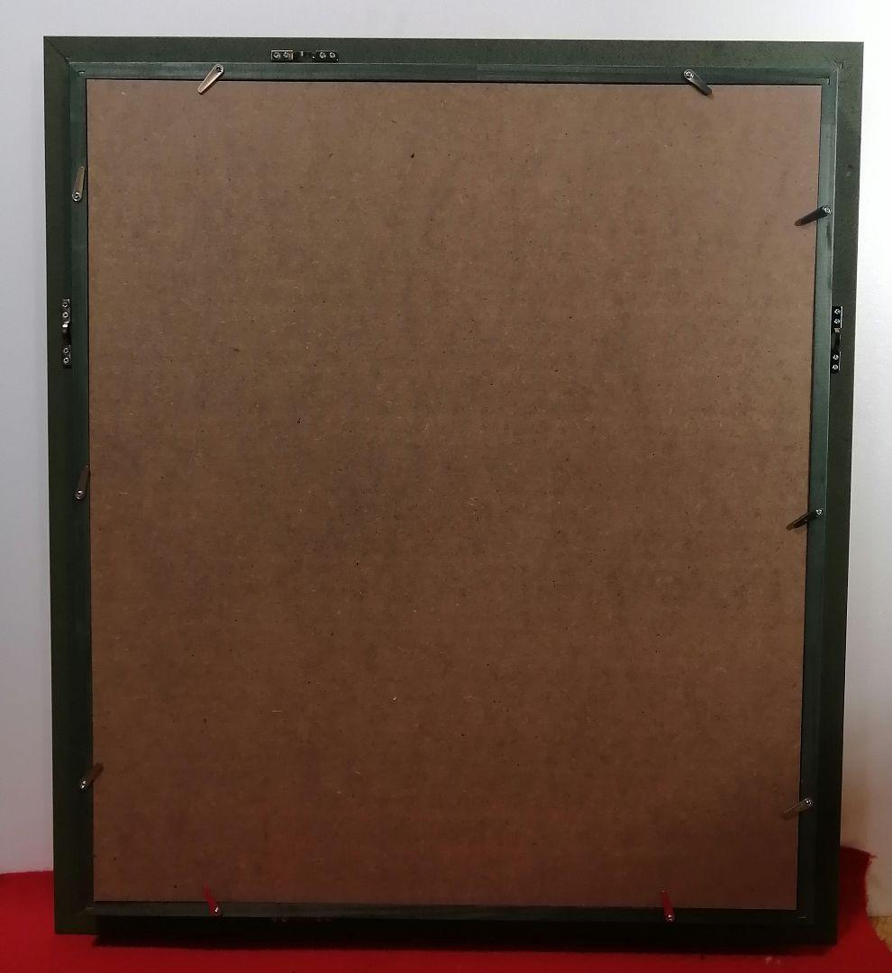 絵画　油彩画　キャンバス　額縁　画材 動物　ライオン　原画