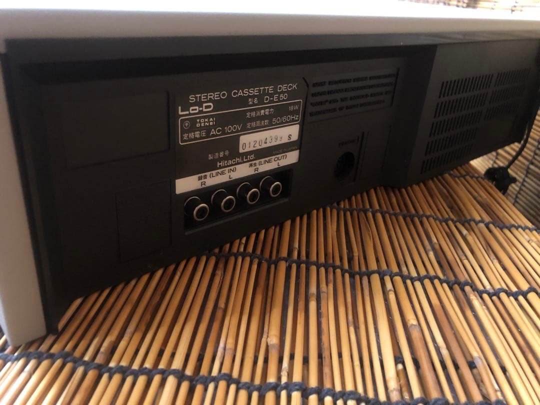 完美動品 Lo-D D-E50 カセットデッキ