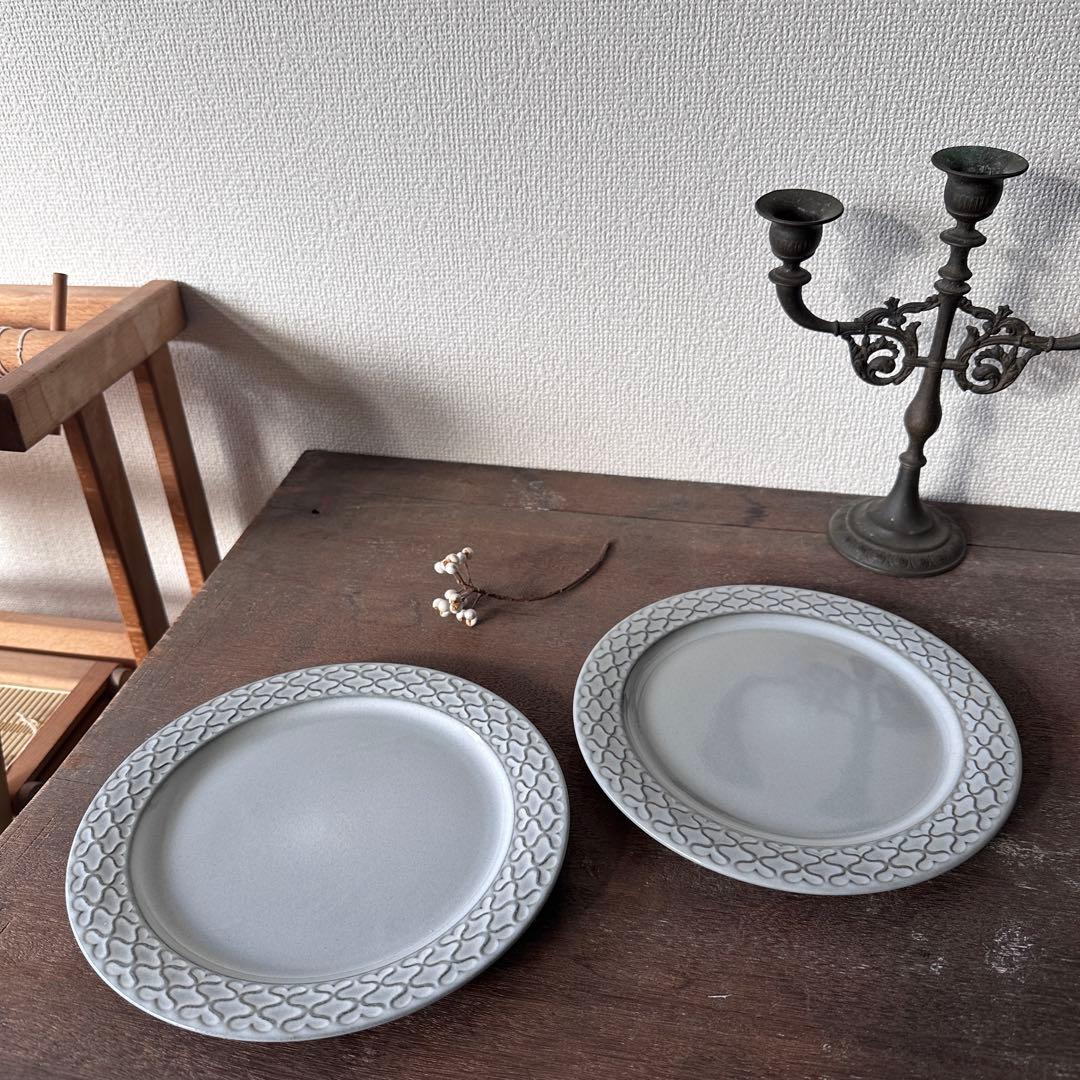 クイストゴー　コーディアル　21cmプレート2枚