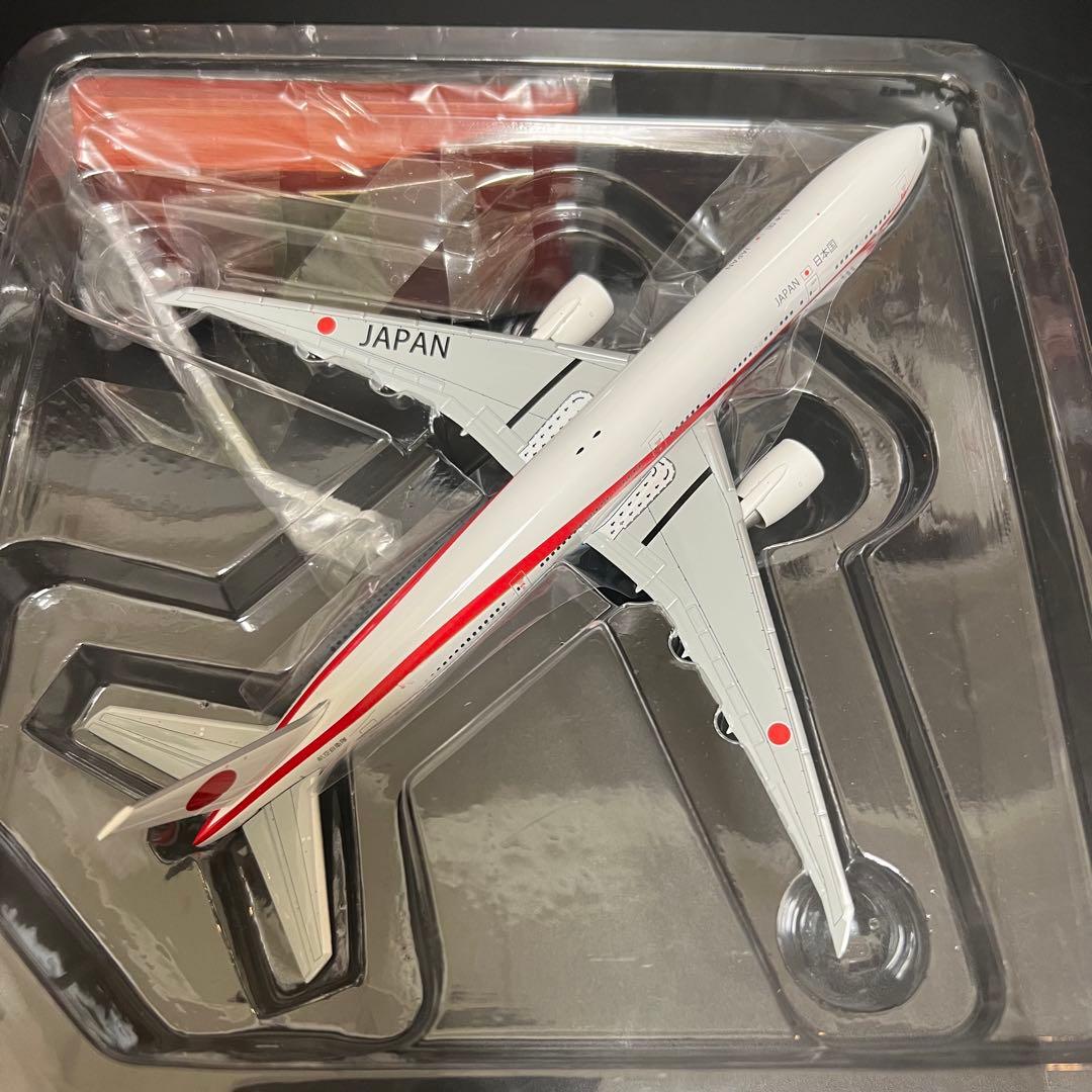 匿名配送❗️高市総理搭乗　政府専用機　B777-300ER スタンド　台座あり