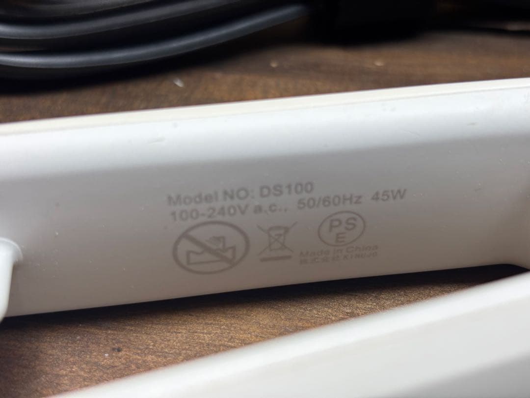 絹女 ヘアアイロン KINUJO DS100ストレートアイロン