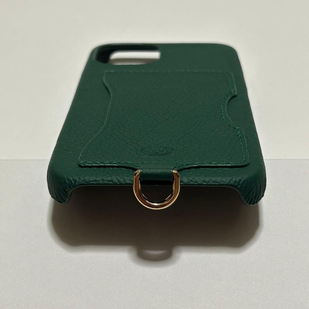 【新品】デミュウDEMIU スマホケース グリーン iPhone13