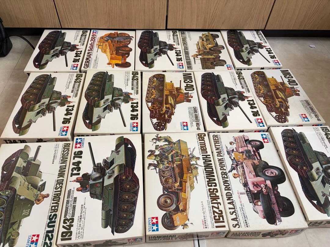 タミヤ 1/35 ミリタリープラモデル 大量まとめ売り