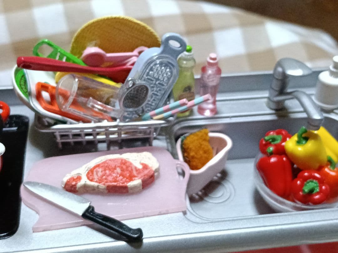 リーメント　ミニチュアキッチンセット 食材付き