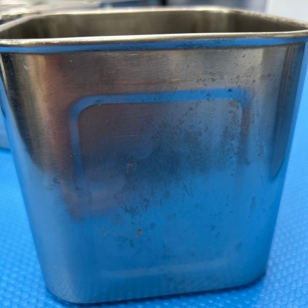 YUKIWAキッチン角ポット14点　蓋3点 セット　ステンレス　業務用