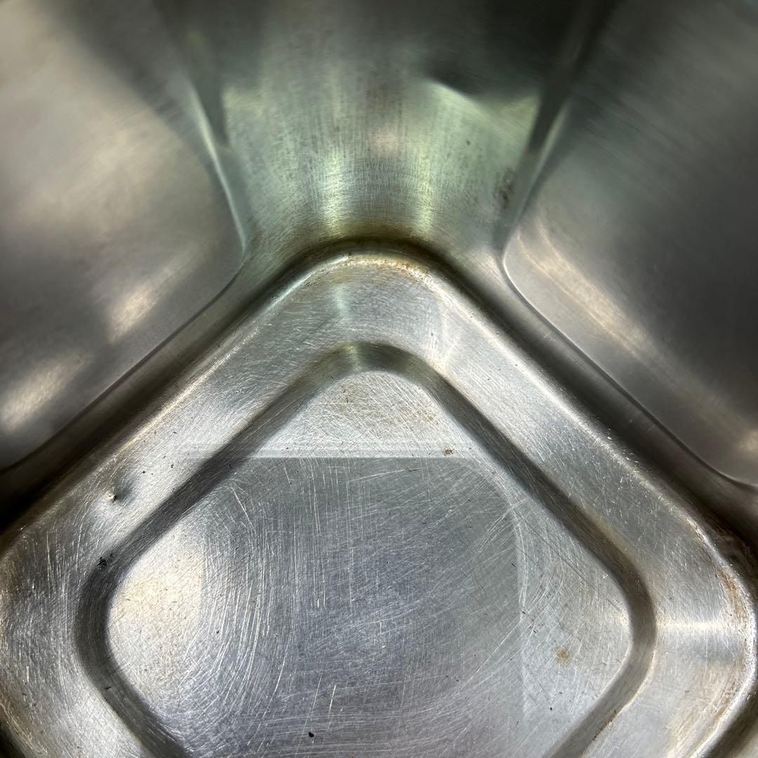 YUKIWAキッチン角ポット14点　蓋3点 セット　ステンレス　業務用