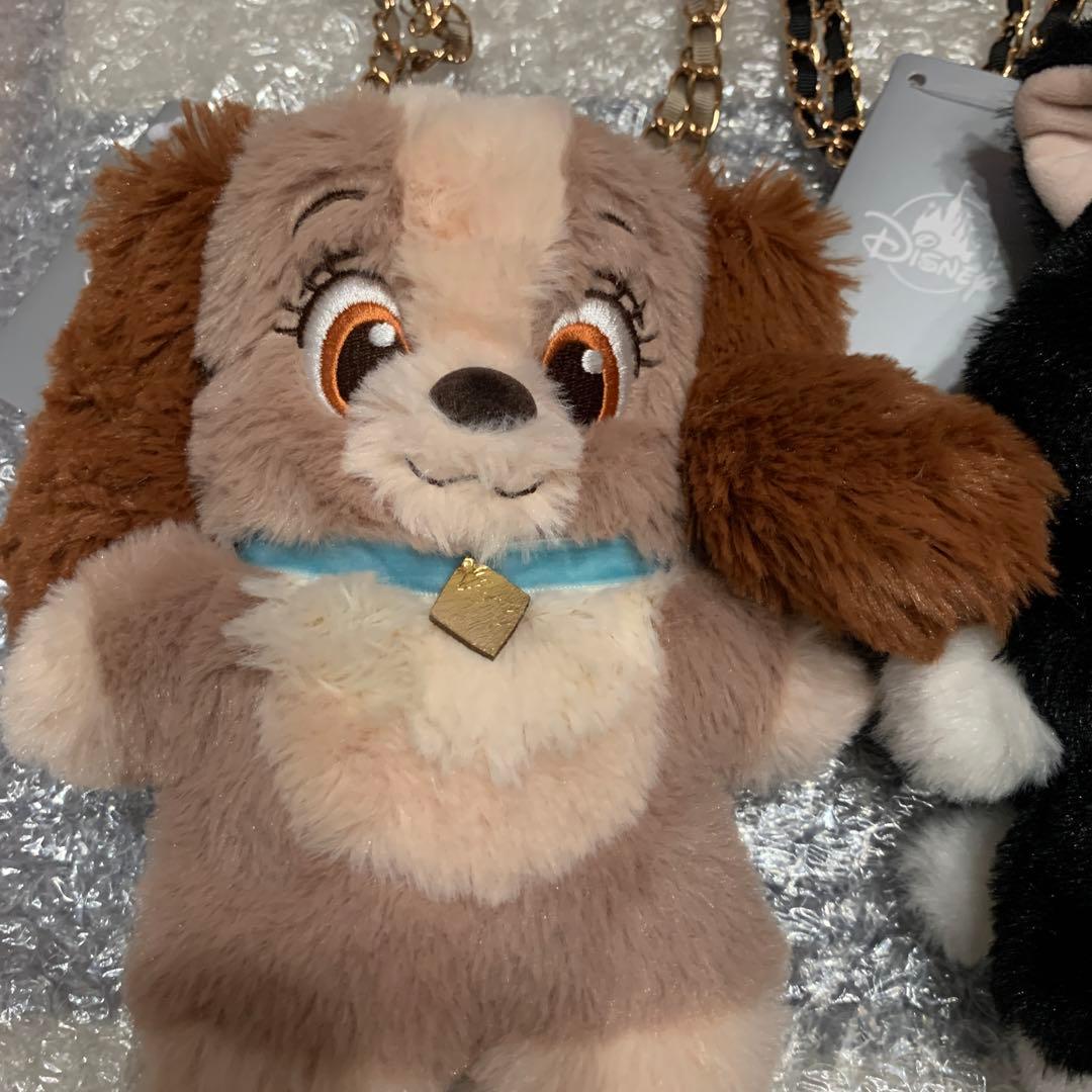 ディズニーストアー　ポシェット　わんわん物語　セット　新品タグつき