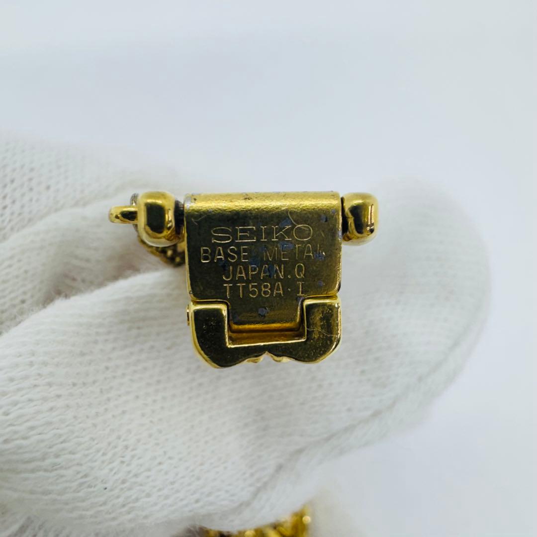 ✨SEIKO✨セイコー✨エクセリーヌ✨4N20-0360✨ゴールド文字盤✨腕時計