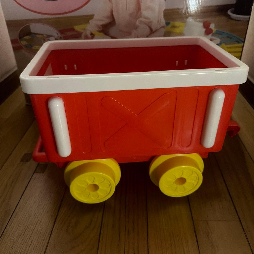 電動乗用　ハローキティ　ポッポトレイン　平成レトロ　希少　レア　玩具　汽車　電車