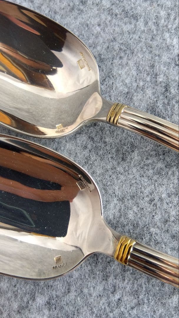 クリストフル アリアゴールドリング Christofle カトラリーセット 6点