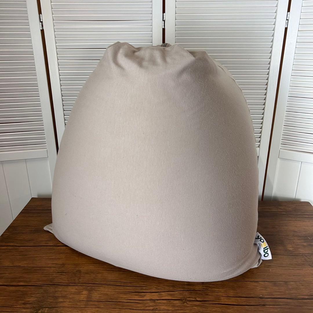 【送料込】ヨギボー　ピラミッド　ライトグレー　カバー付き