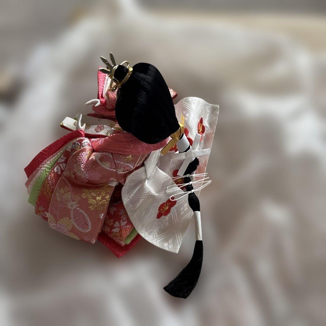 雛人形 月屏風+吊るし雛+小物類