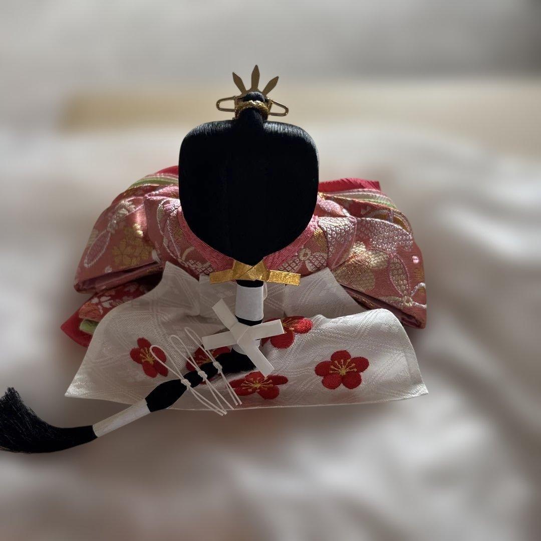 雛人形 月屏風+吊るし雛+小物類