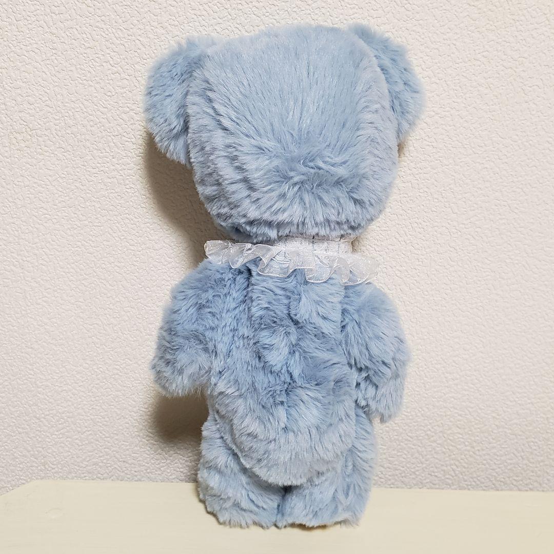 No.707 テディベア(28cm)BD 2026.3.15 ブルー×つけ襟
