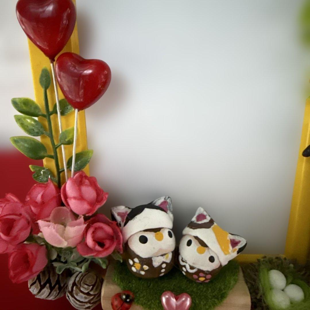 どんぐりアート♡節分オブジェ＆バレンタイン♡