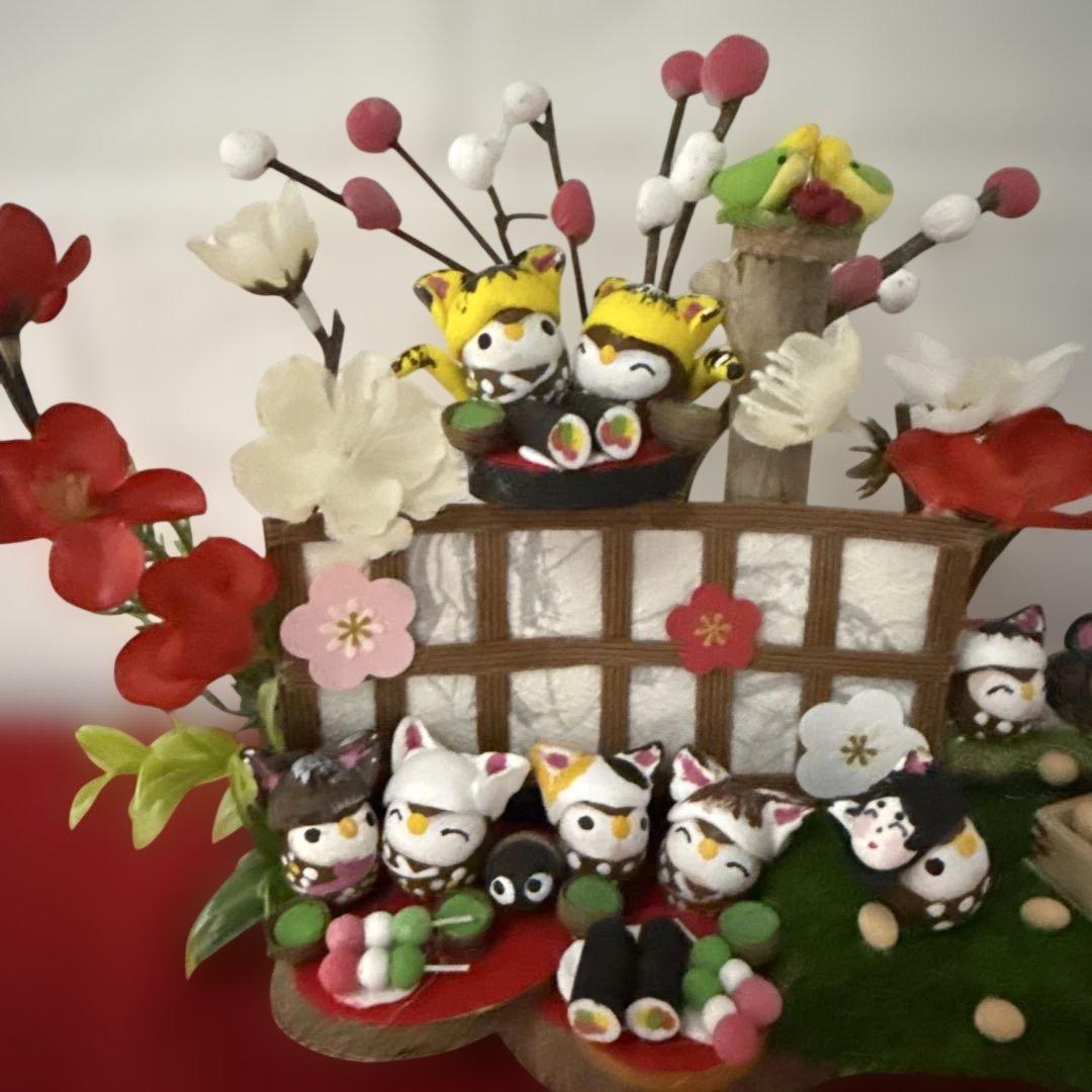 どんぐりアート♡節分オブジェ＆バレンタイン♡