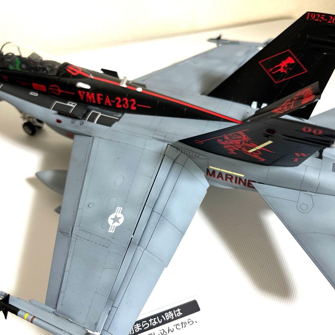 戦闘機プラモデル完成品1/48F-18ホーネット