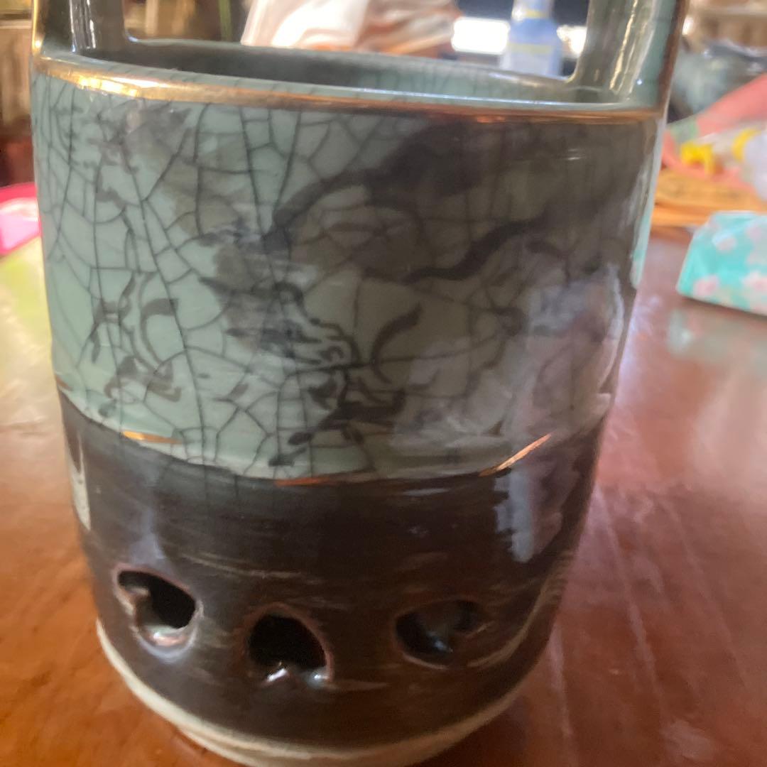相馬駒焼き花器