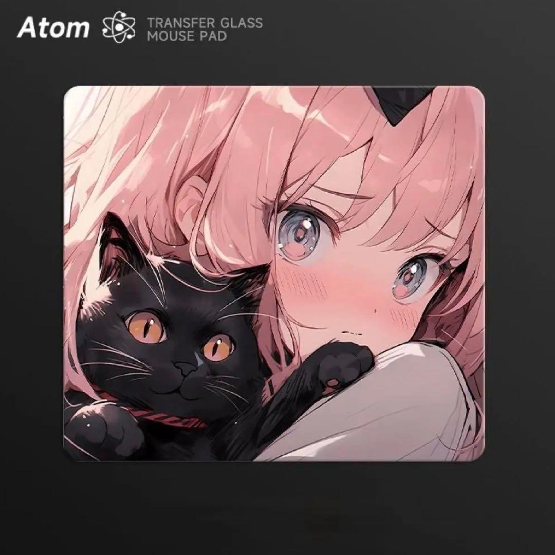 Atom ゲーミングガラスマウスパッド【E】新品