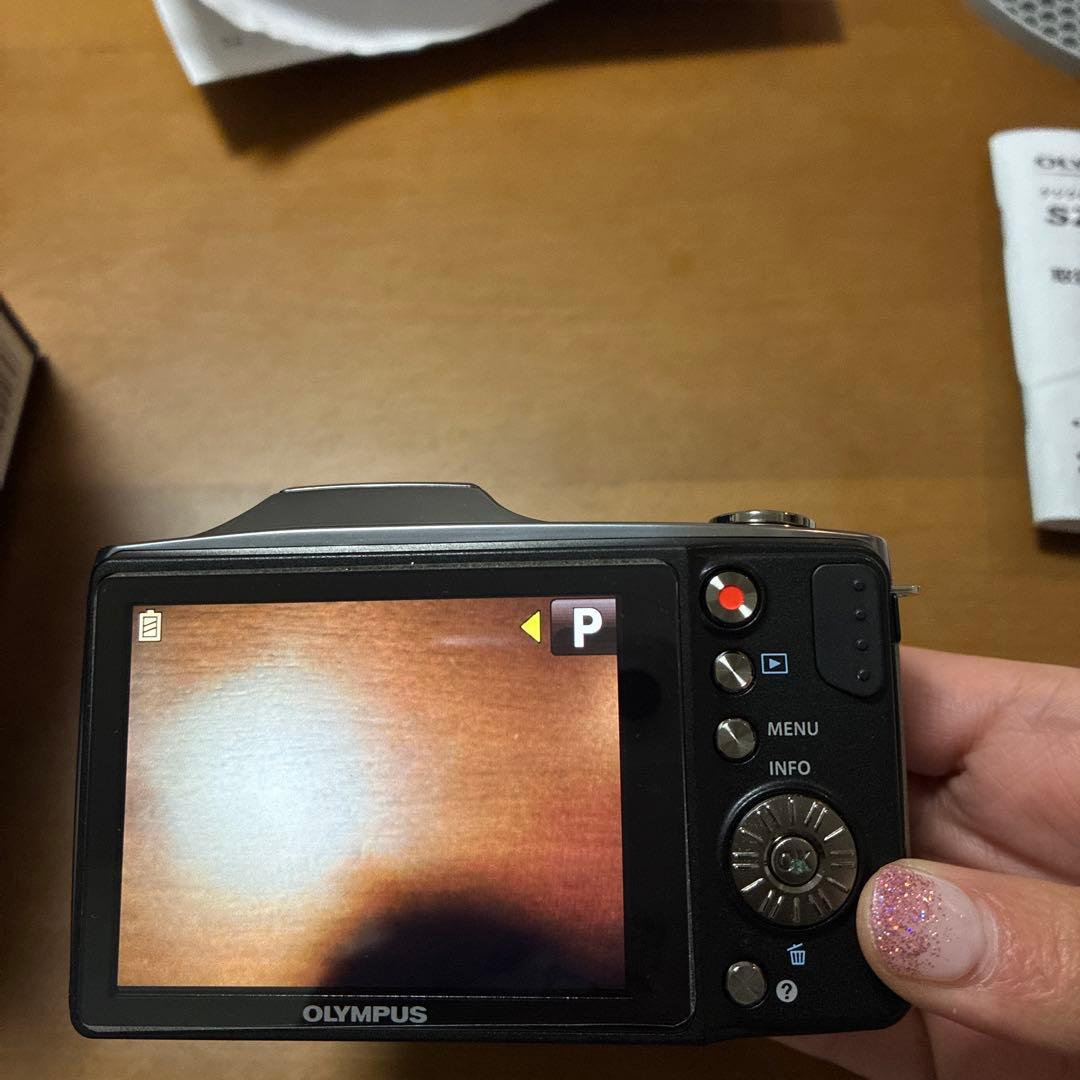 動作確認済　OLYMPUS コンパクトデジタルカメラ SZ-14 オリンパス