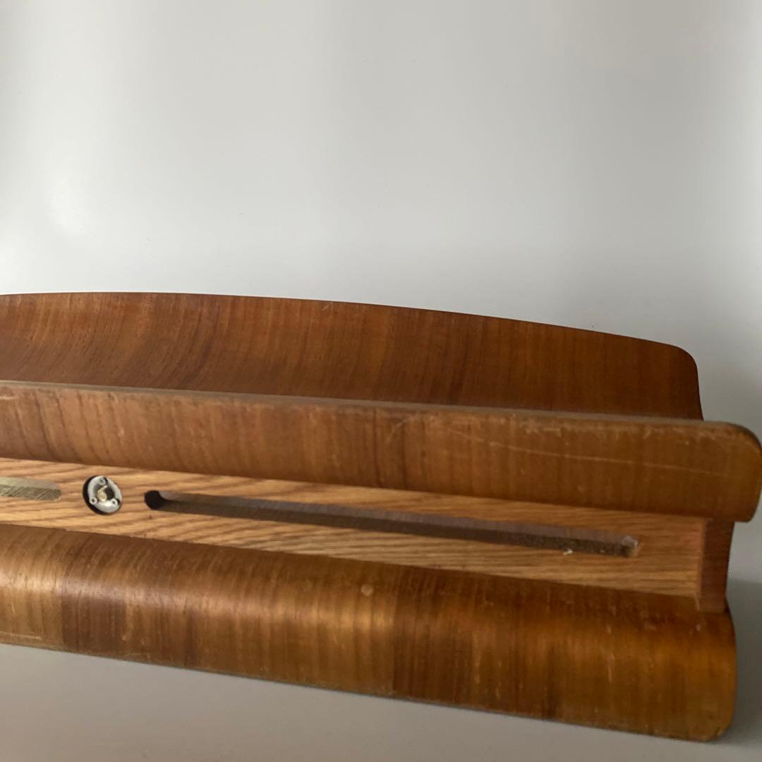 希少 山口木工 チーク スリッパラック マガジンラック 剣持勇