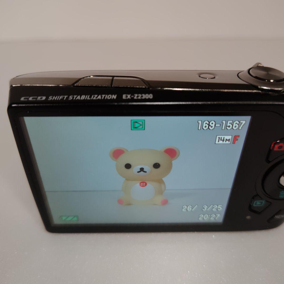 CASIO カシオ EXILIM EX-Z2300 デジタルカメラ ブラック