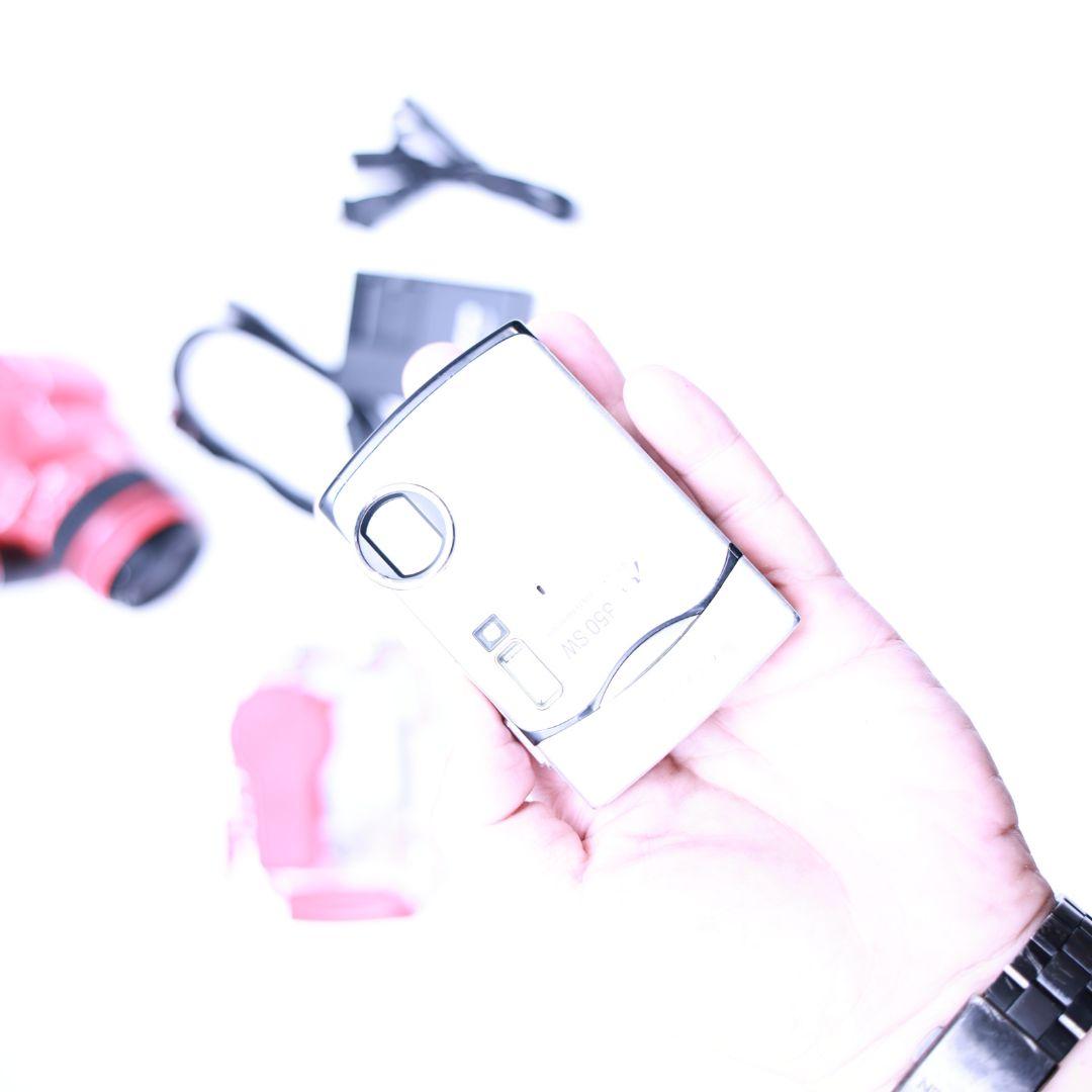 スマホ転送可 OLYMPUS μ850 デジタルカメラ 充電器カード付