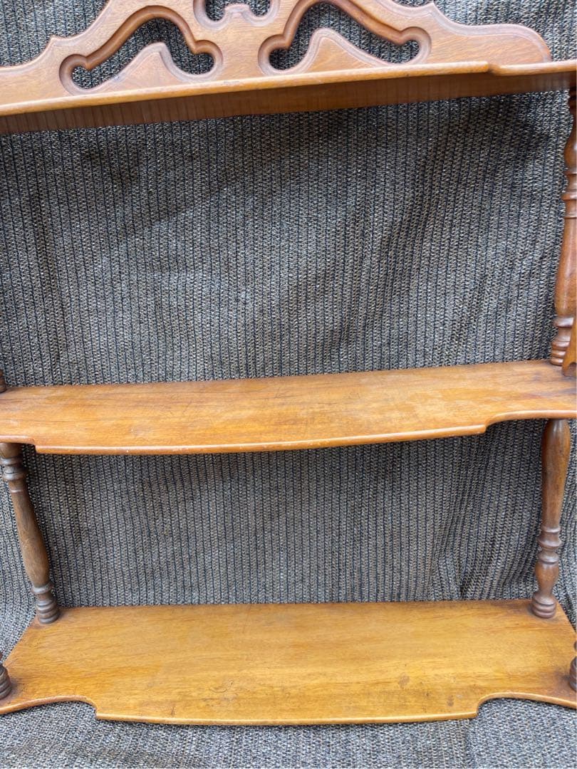 【き33】フランスアンティーク　ナポレオンシェルフ　シェルフ　蚤の市