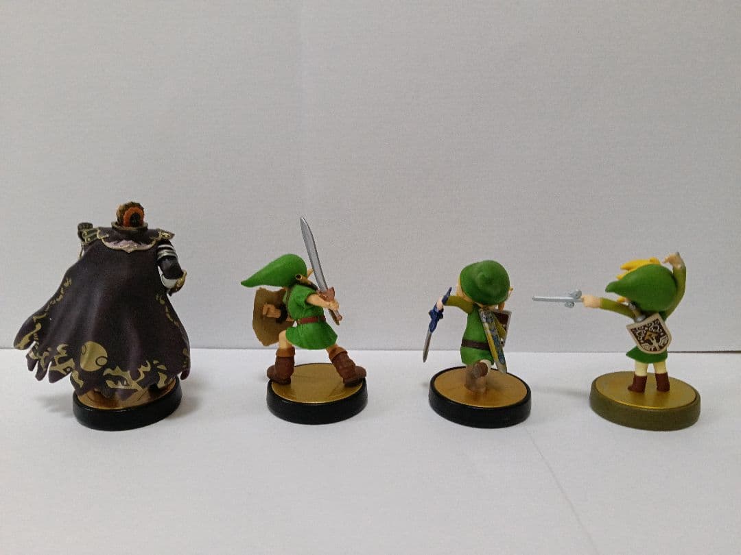 最終値下げ　amiibo箱なし　4体　ブレワイ　初期化済み