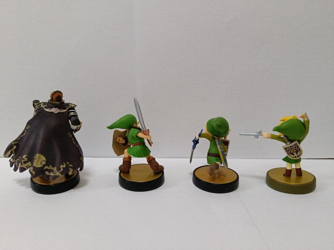 最終値下げ　amiibo箱なし　4体　ブレワイ　初期化済み